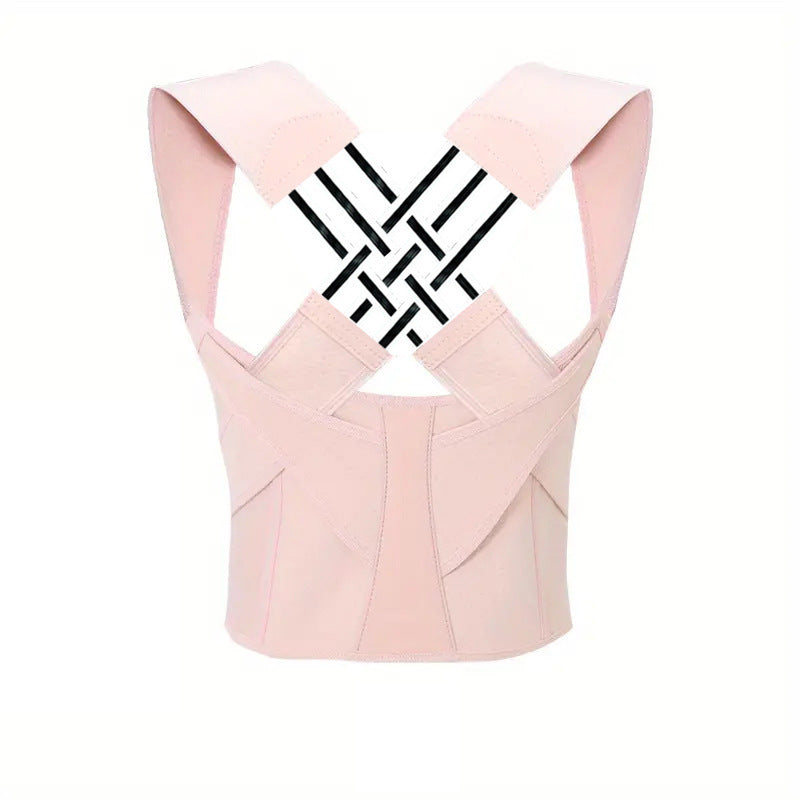 Posture Corrector relieves neck, shoulder and back pain.