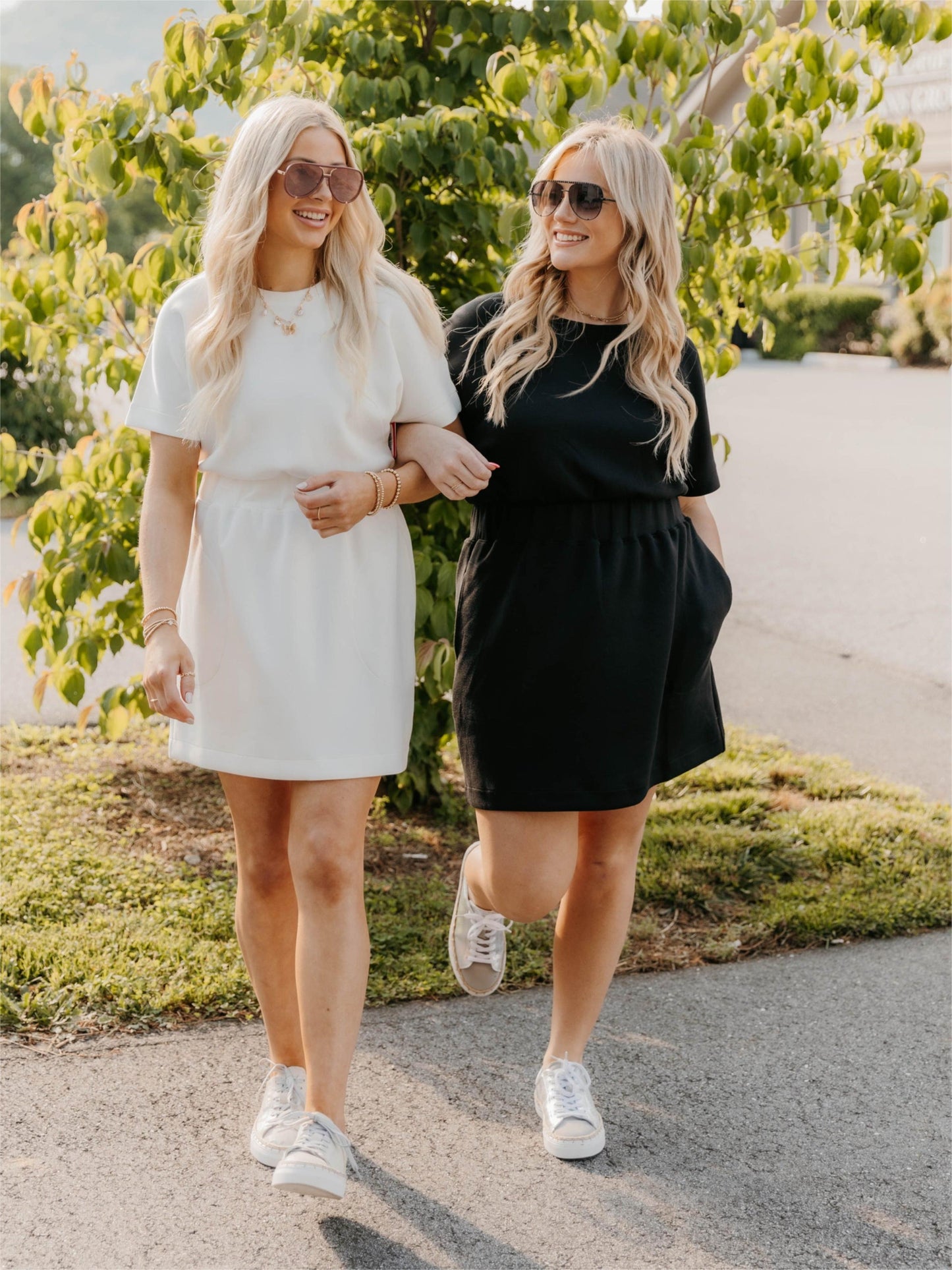 AirEssentials Cinched T-Shirt Dress
