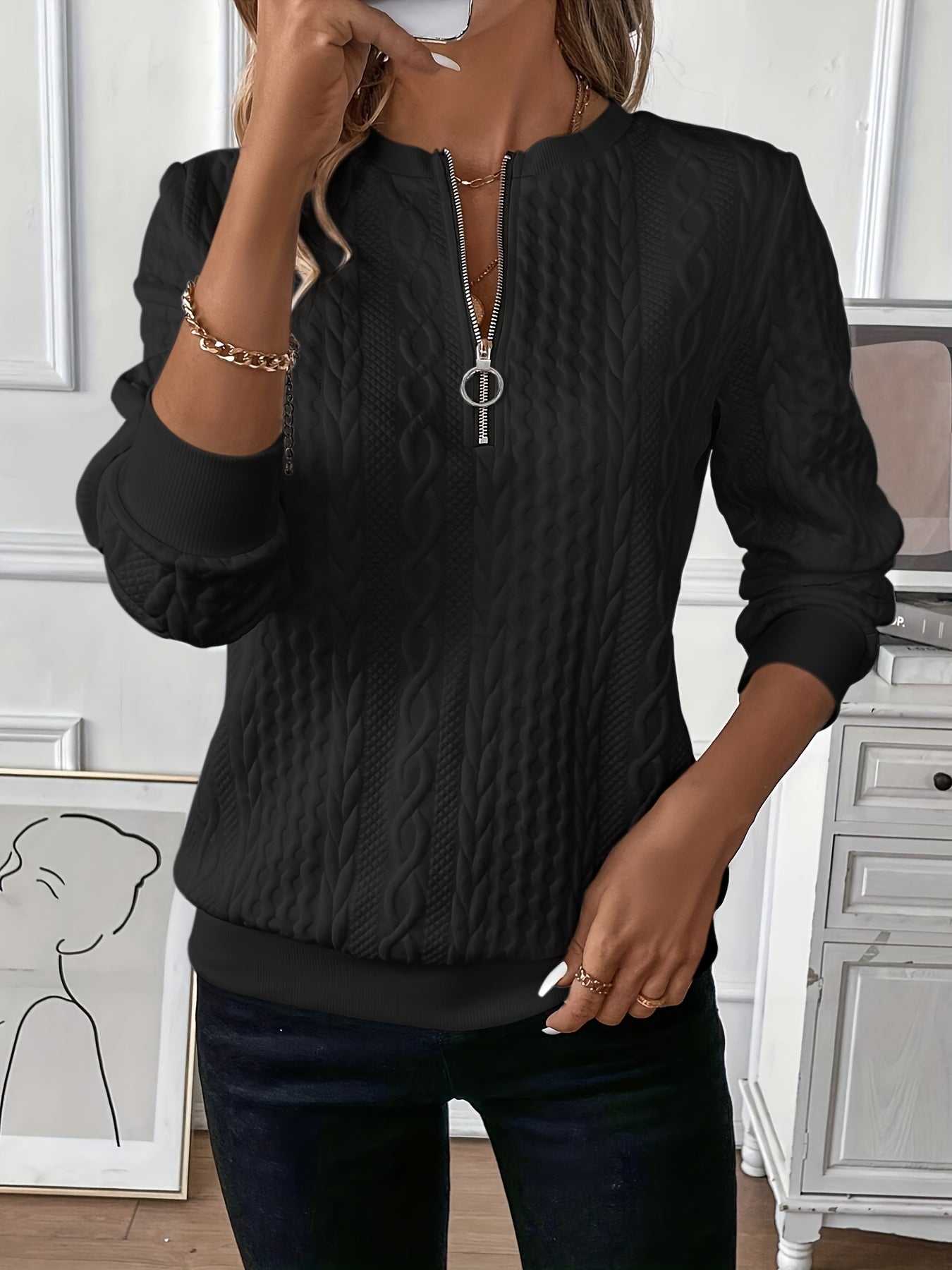 Cozy Zip Jumper for All Seasons